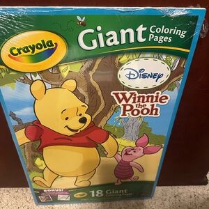 2011 Giant coloring pages. Winnie the pooh